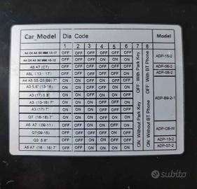 CarPlay Audi A3 8V del 2016 in poi