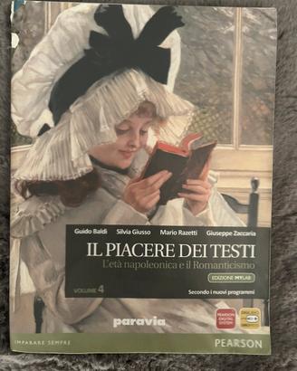 Il piacere dei testi Volume 4 - Pearson