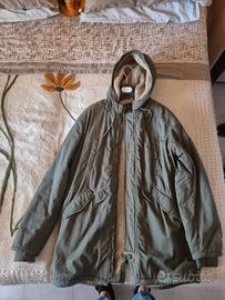 Giubbotto parka verde