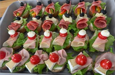 Aiuto cuoca per aperitivi