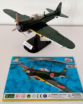 Cobi set A6M3 Zero, compatibile con Lego