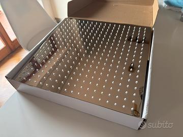 Soffione doccia piatto cromato dim. 40x40 cm