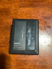 Lettore audiocassette sanyo