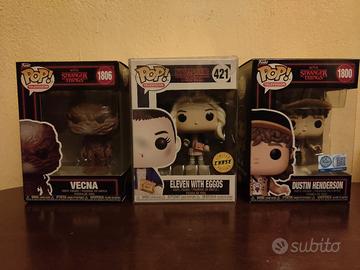 Funko Pop Stranger Things – Lotto 3 pezzi esclusiv