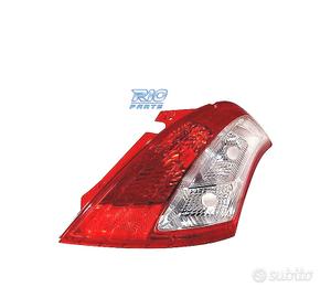 FANALE DX SUZUKI SWIFT 10-17 BIANCO ROSSO