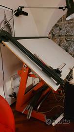 Tecnigrafo Mautren architetto anni '80