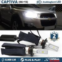 Kit led H7 Anabbaglianti Chevrolet CAPTIVA 6500K