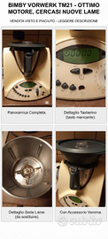 Bimby Vorwerk TM21 con Varoma ed Eco (da sistemare