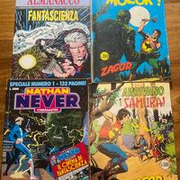 Fumetti Zagor e Nathan Never