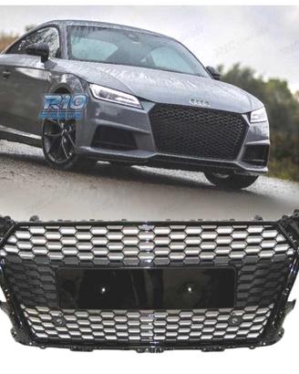 GRIGLIA PER AUDI TT 8S 15-19 LOOK RS NERO