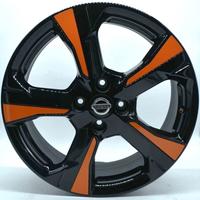 4 cerchi lega nissan micra new r17 lt1089