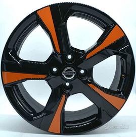 4 cerchi lega nissan micra new r17 lt1089