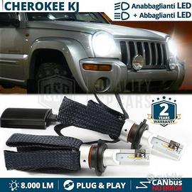 Kit Lampade FULL LED H4 PER Jeep Cherokee KJ 6500K
