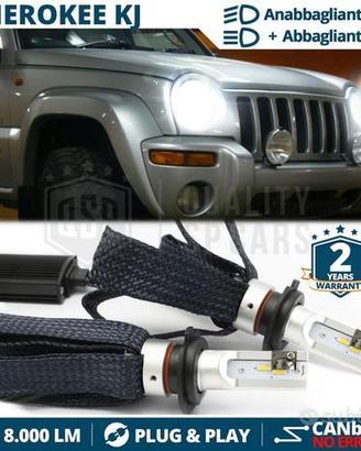 Kit Lampade FULL LED H4 PER Jeep Cherokee KJ 6500K