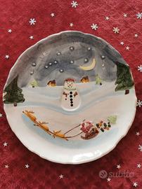 Piatto centrotavola Natalizio 