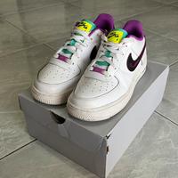 Nike Air Force 1 Low '07 LV8, Bianco Viola Vivido