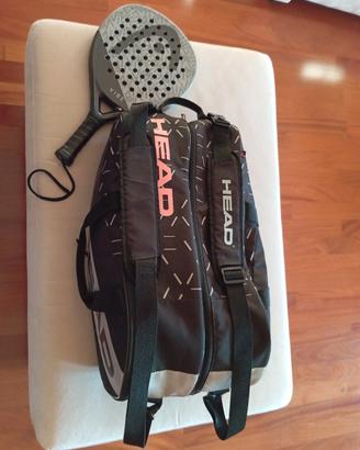 borsone da Padel e racchetta Head 