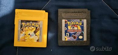 Pokemon Giallo ITA e Pokemon Trading Card Game Bp 