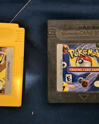 Pokemon Giallo ITA e Pokemon Trading Card Game 