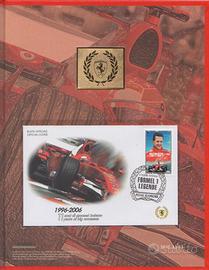 Francobollo Deluxe Bolaffi Set Ferrari 
