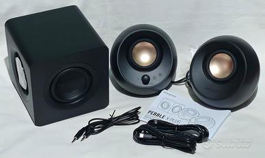 Impianto audio 2.1 Creative Pebble X Plus NUOVO