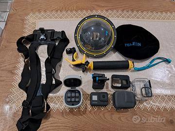 telecamera go pro blek hiro 8