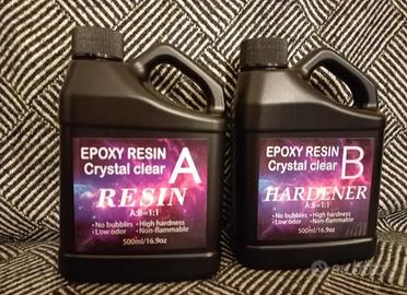 Resina epossidica trasparente 1000ml