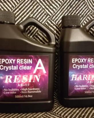 Resina epossidica trasparente 1000ml