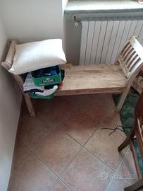 panchina legno