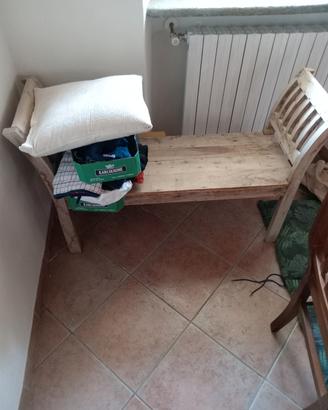 panchina legno