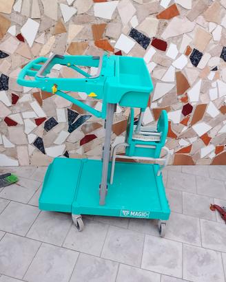 carrello per pulizia 