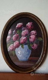 Ovale con ortensie SCONTATISSIMO