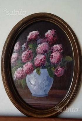 Ovale con ortensie SCONTATISSIMO