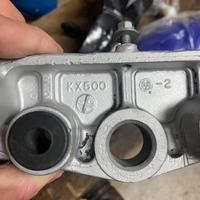 Piastre sterzo Kawasaki kx 500