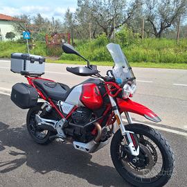  guzzi v85tt  anno centenario 2021 tris valige  