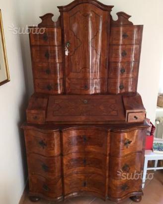 Bureau Trumeau in noce, Austria, Maria Teres