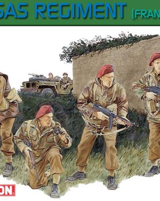 Dragon SAS Regiment English commando + driver 1944