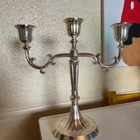 candelabro argento
