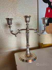 candelabro argento