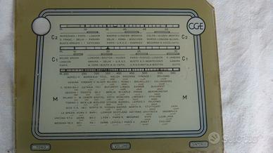 radio CGE vetro per sintonia