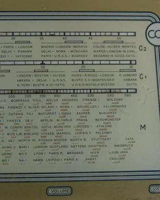 radio CGE vetro per sintonia