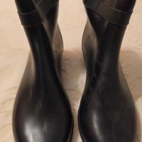 Stivaletti pioggia gomma donna n. 40 - Blu