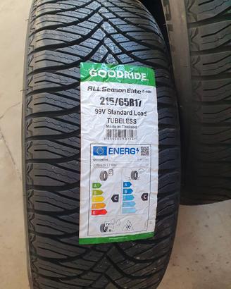 4 Gomme 215/ 65 /17.99v 4 stagioni   