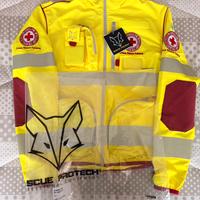 Giubbino tecnico giallo h.v. Croce Rossa Italiana