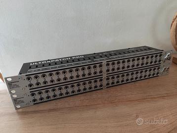 2 Patchbay Behringer Ultrapatch Pro PX3000 TRS