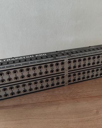 2 Patchbay Behringer Ultrapatch Pro PX3000 TRS