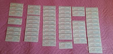 42 miniassegni mai circolati 