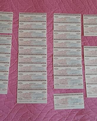42 miniassegni mai circolati 