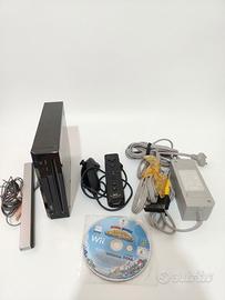 Nintendo Wii nera completa 