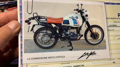 Bmw r80gs parigi dakar